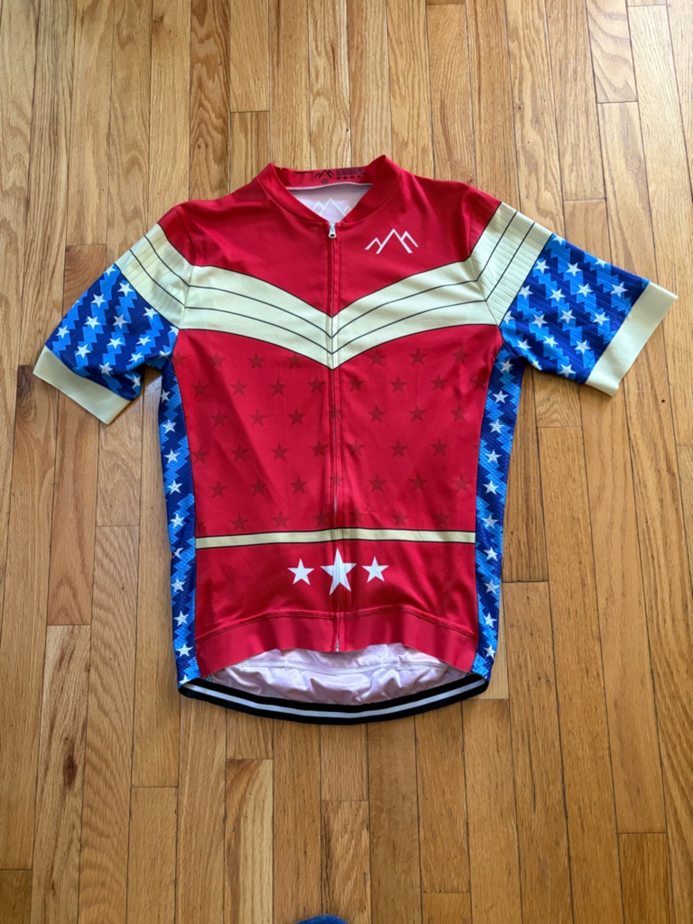 Peak Apparel Wonder Woman Inspired Women’s Cycling Jersey